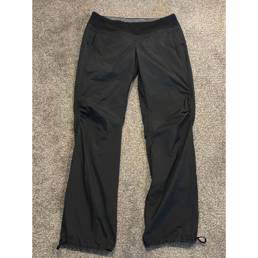 Lululemon Run Travel To Track Black Charcoal Pant Women’s Size 10